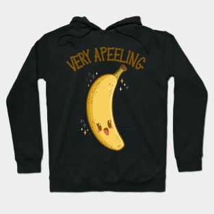 “Very Apeeling” Super Cute Grinning Banana Hoodie